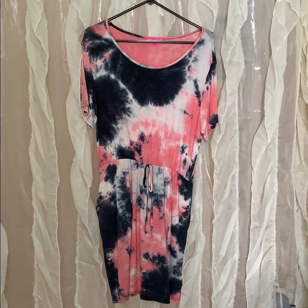 Simply Southern tie dye dress NWOT